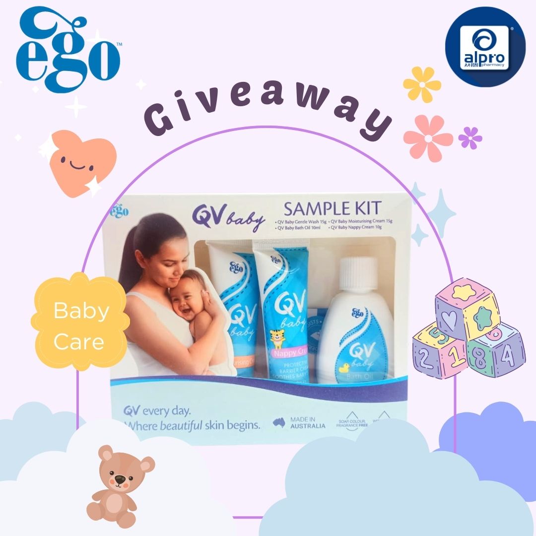 Win Ego Qv baby sample kit getFreebies.my