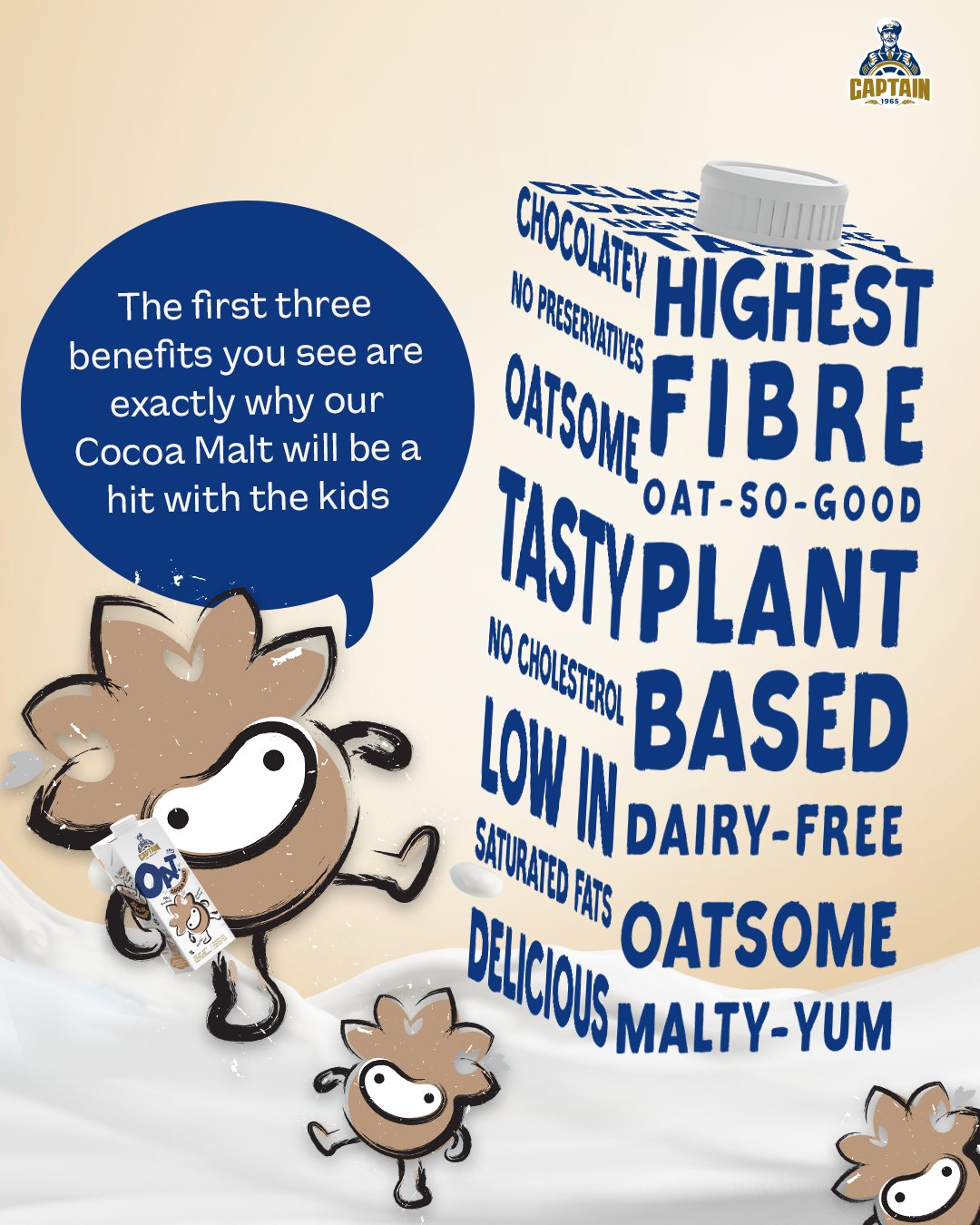 Win Captain Cocoa Malt Oat M!lk – getFreebies.my